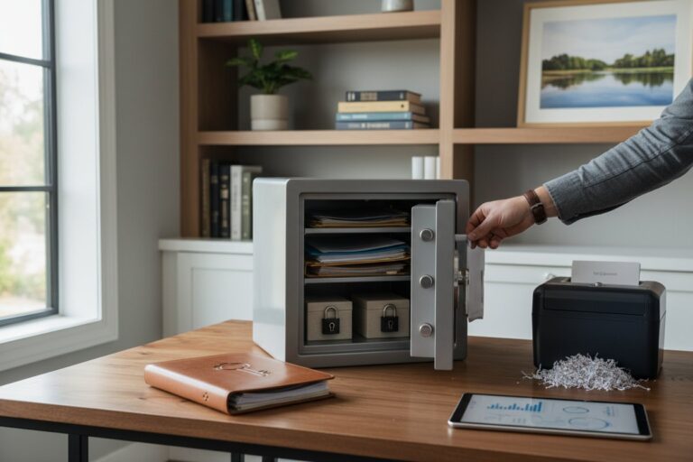 Jak bezpiecznie przechowywać dokumenty finansowe w domu