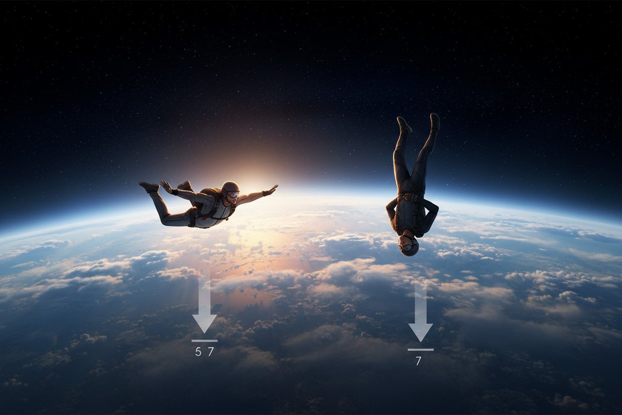 Prędkość swobodnego spadania — fizyka bez ściemy